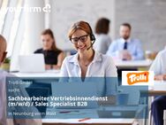 Sachbearbeiter Vertriebsinnendienst (m/w/d) / Sales Specialist B2B - Neunburg (Wald) Zentrum