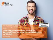 Zuverlässigen Mitarbeiter (w/m/d) für Gartenhilfe und leichte Hausmeistertätigkeit auf Minijob - Duisburg