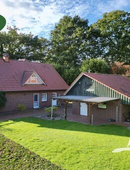 +++ Erstklassig gepflegt - toller Garten - Garage/Werkstatt - idyllische Randlage von Augustfehn +++ - Apen