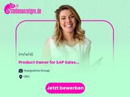 Product Owner for SAP Sales (m/w/d) - Ulm