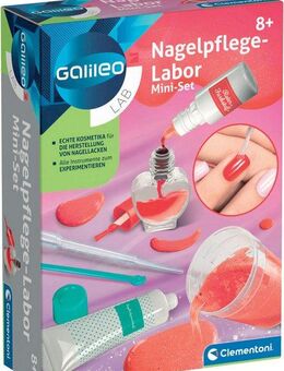 Clementoni® Kreativset Galileo Lab, Nagelpflege-Labor Mini-Set