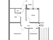 Geräumige 3-Raum Wohnung mitten im Zentrum zu vermieten - Gotha
