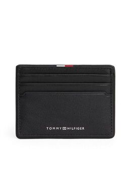 Tommy Hilfiger Kartenetui TH CORP CC HOLDER, Herren Mini-Geldbeutel, Portemonnaie mit Logoschriftzug und Flagge