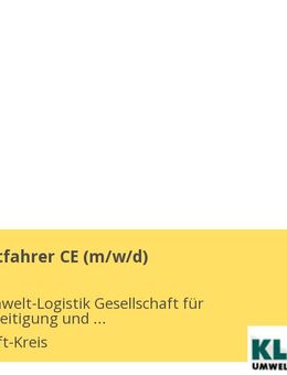 Berufskraftfahrer CE (m/w/d) - Köln Zentrum