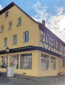 Geschichtsträchtiges Wohn- und Geschäftshaus in Stadtmitte zu verkaufen! - Scheinfeld