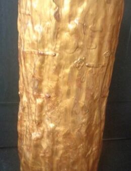 Blumenvase Glas in gold Tönen - Kuchen