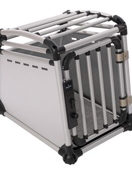 Nomad Tales Spirit Hundebox Aluminium - Größe M: B 60 x T 81 x H 66 cm