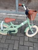 Neu❗PUKY Fahrrad YOUKE CLASSIC 12 in retro green mit Korb in 52525