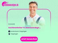 Sachbearbeiter*in Abwasserabgabe / Wasserentnahmeentgelt (m/w/d) - Göppingen