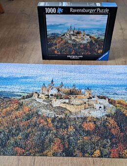 1000 Teile Puzzle "Burg Hohenzollern" von Ravensburger - Königswinter