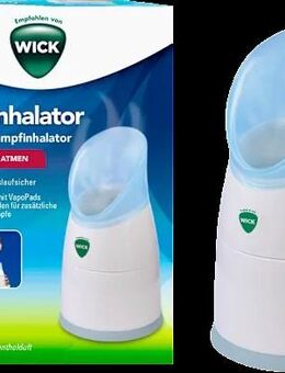 Wick Dampf Inhalator mit ein VapoPads Menthol - Bochum Wattenscheid