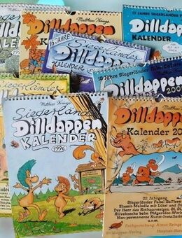Sammlung der beliebten Siegerländer Dilldappen Kalender - Niederfischbach