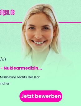 MTR (m/w/d) - Nuklearmedizin - München