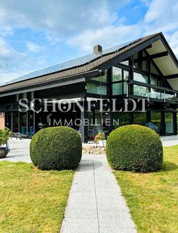 Design trifft Natur - stilvolles Wohnen im HUF HAUS auf parkähnlichem Grundstück - Bad Bevensen