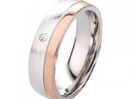 Damenring Edelstahl DE154 mit Zirkonia - Aholming