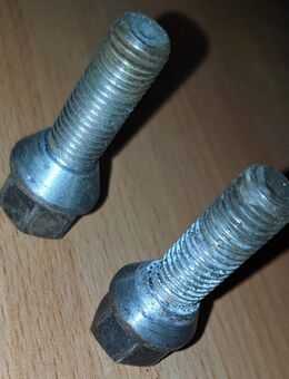 2xSt.Radschrauben M12 x 1,5 x 30 Kegelbund 60° SW17 für Alufelgen - Verden (Aller)