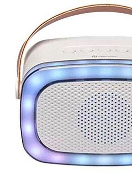Denver BTM-610 Bluetooth-Lautsprecher (Bluetooth, 10 W, mit Karaoke-Funktion)