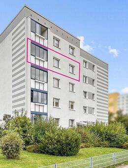 Helle 2-Zimmer-Wohnung mit Loggia - ruhig wohnen am Rostocker Stadtrand mit Blick ins Grüne - Rostock