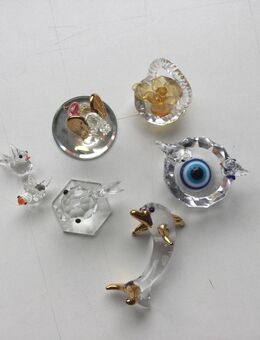 Glas Kunst Tiere Figuren Murano Italien Set Konvolut - Fulda