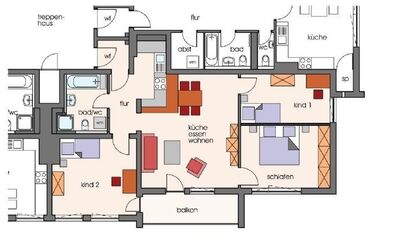 Familienfreundliche 4-Zimmer Eigentumswohnung mit Balkon im südlichen Stadtbereich von Nürnberg