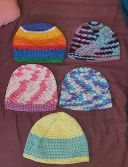 Häkel Mützen,Handarbeits-Gehäkelte Mützen,Winter Mützen - Saarbrücken