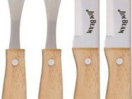 Jim Beam BBQ Steakbesteck Gabel & Messer (4-tlg), 2 Personen, Edelstahl, Set 4-tlg.