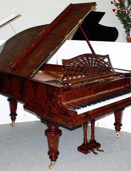 Klavier Flügel Bechstein A-185 Klassik, Wurzelnußbaum poliert,5 Jahre Garantie - Egestorf