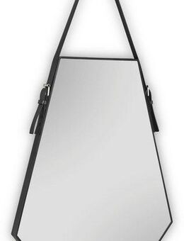 MIRRORS AND MORE Dekospiegel Emmi (1-St), sechseckige Form, dekoratives Lederband