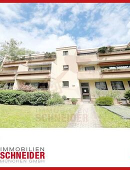 IMMOBILIEN SCHNEIDER - wunderschöne 3 Zimmer Wohnung mit zwei Dachterrassen, EBK und Parkettboden - München