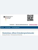 Merkt Euch den Termin! Kostenlose, offene Gründersprechstunde Montag, 01.12.2025 - Online in 53173