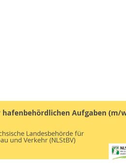 Leitung der hafenbehördlichen Aufgaben (w/m/d) - Stade (Hansestadt)