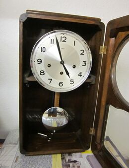 Wanduhr Wehrle mit klangvollem Schlagwerk-voll funktionsfähig-gut erhalten- - Mahlberg