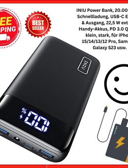 Professionelle LED-Lampe, wasserdicht mit 1.000.000 Lumen. Kann einen Laptop aufladen. - Ingolstadt Zentrum