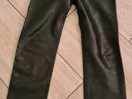 Herren Lederhose schwarz Jeans Größe 28 ? - Freiburg (Breisgau)