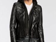 Mauritius Bikerjacke GWNinica OT mit Stepp- und Nieten-Details