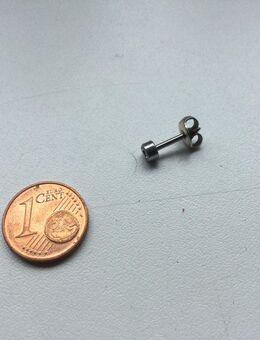 Damen Schmuck Ohrstecker mit Stein Versilbert - Fulda