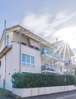 3-Zimmer-Wohnung mit Einbauküche, Terrasse, Rheinblick u. Stellplatz - Bad Säckingen