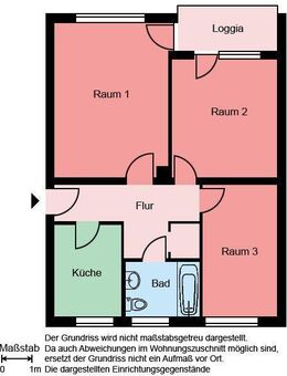 Charmante 3 Zimmerwohnung am Iserlohner Hombruch - Iserlohn