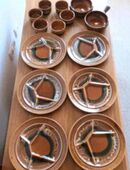 Fondue oder Raclette Set 60/70 er Jahre in 34131