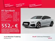 Audi A5, Sportback S line 45 TFSI quattro Assistenzpaket Fahren Parken Businesspaket Interieur S line Optikpaket schwarz - lüftung Winterpaket, Jahr 2024 - München