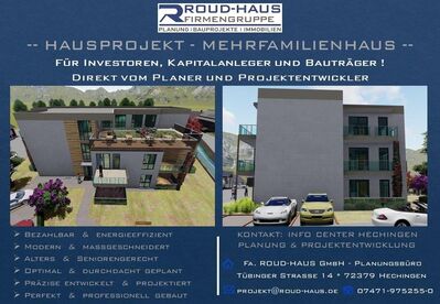 + EXKLUSIVES MEHRFAMILIENHAUS-PROJEKT! +