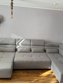 Großes Ecksofa in Grau – modern & gemütlich 🛋️✨ - Nuthetal