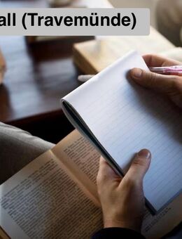 GEUCHT: Rentner(in) zum Vorlesen und Schreiben für Berufsschüler - Lübeck