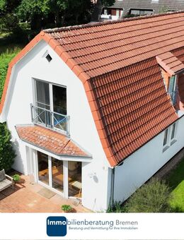 Freistehendes Einfamilienhaus in familienfreundlicher Lage mit Südterrasse und Carport - Bremen