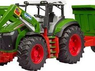 Bruder® Spielzeug-Traktor Roadmax Traktor mit Frontlader und Kippanhänger (03452), Made in Europe