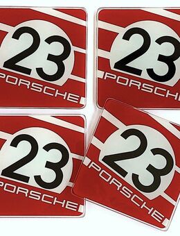 4 St. Porsche 917 Team Salzburg Design Bierdeckel Untersetzer Getränke Gläser NEU OVP - Neustadt (Hessen)
