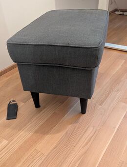 Hocker, Nordvalla dunkelgrau - Berlin