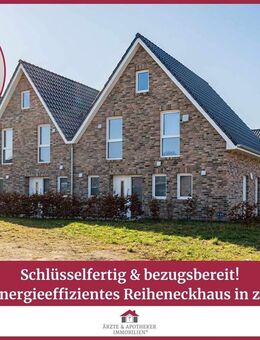 Modernes & energieeffizientes Reiheneckhaus in zentraler Lage - schlüsselfertig & bezugsbereit! - Moormerland