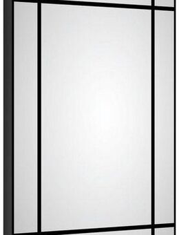 Talos Wandspiegel, dekorativer Spiegel mit Aluminiumrahmen, BxH: 60x120 cm