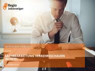 SACHBEARBEITUNG VERKEHRSSCHAUEN (M/W/D) - Heilbronn